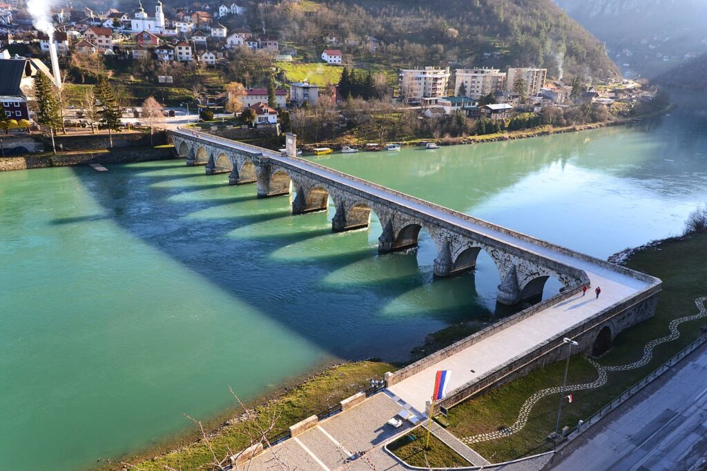 Mehmed Paša Sokolović Bridge in Višegrad