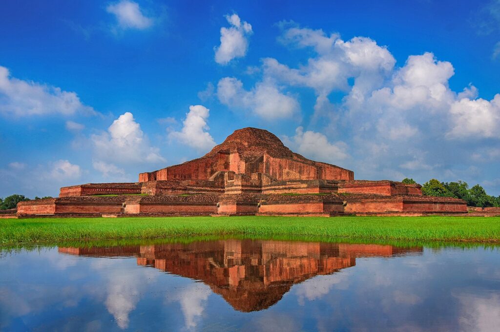 Ruins of the Buddhist Vihara at Paharpur